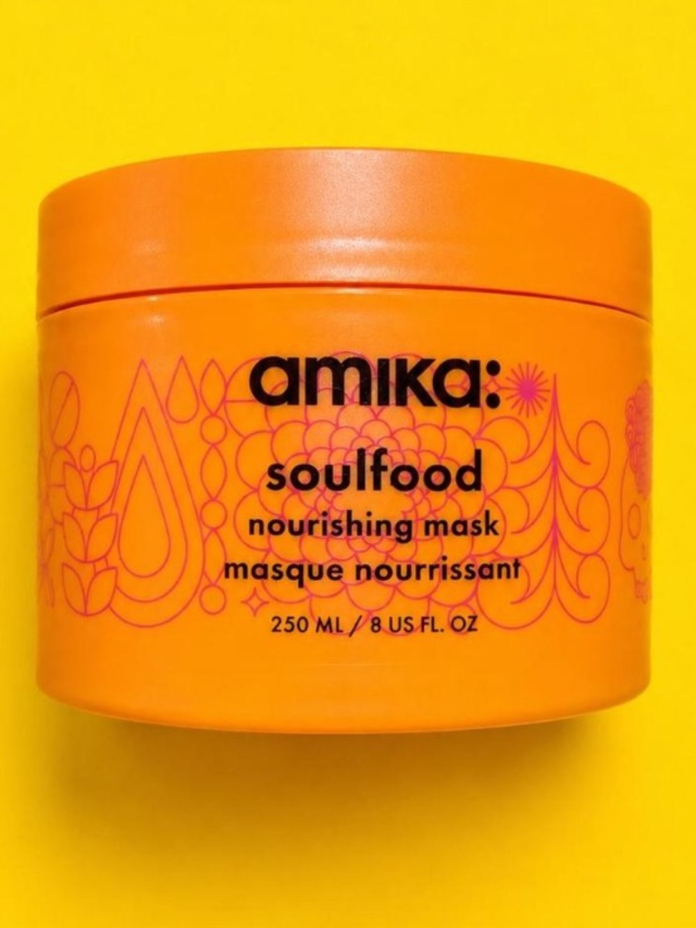 amika Soulfood Nourishing hair Mask 8 fL oz NEW! FULL SIZE!